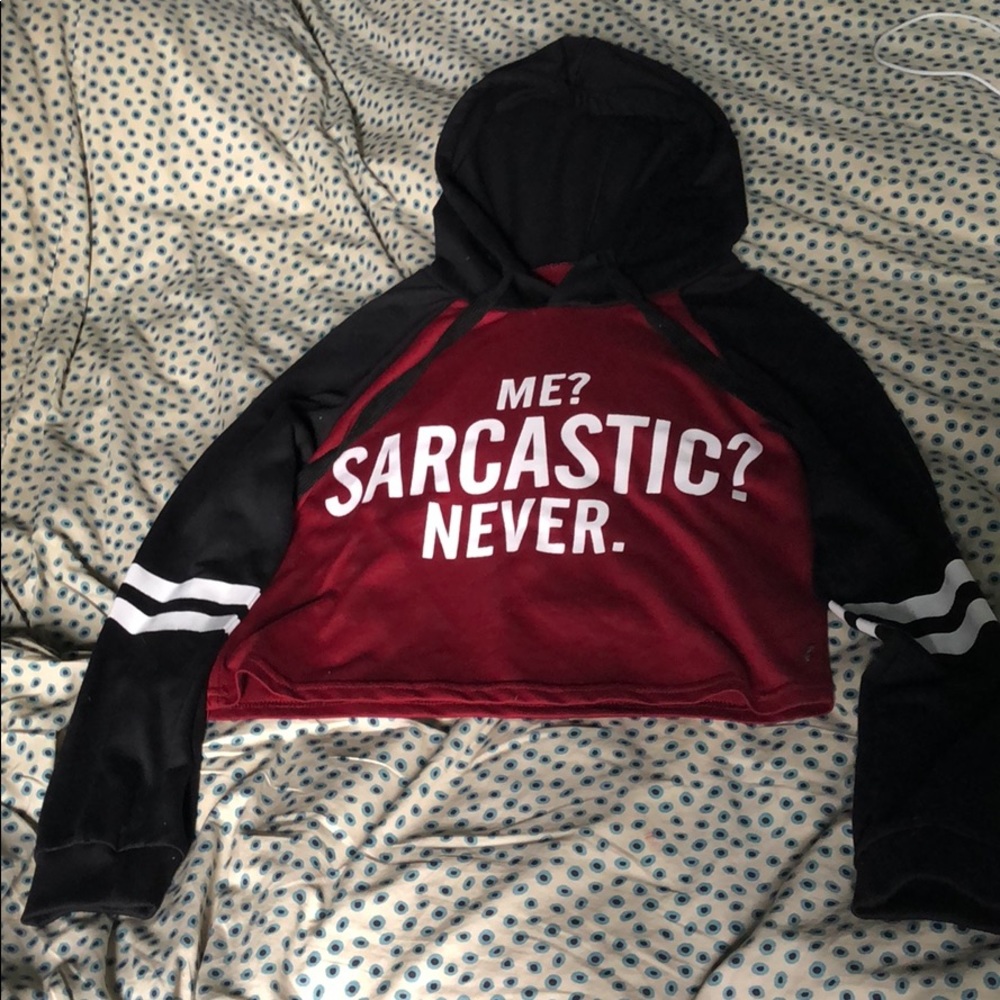 Shirt sweater (Red & Black)